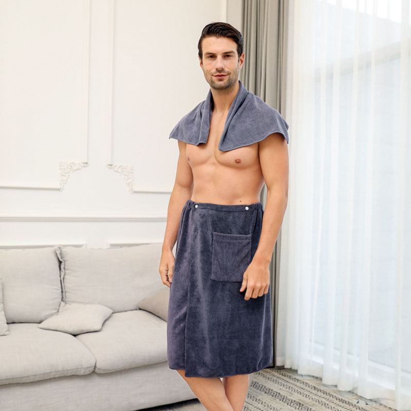 Home Textiles Towel Set - Toalha de banho de microfibra para