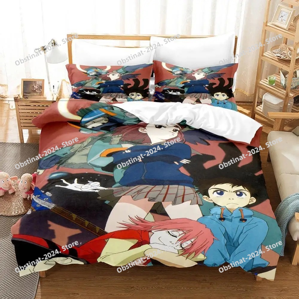 Home Textiles Classic Fashion - Moda 3d impressão anime fll conjunto