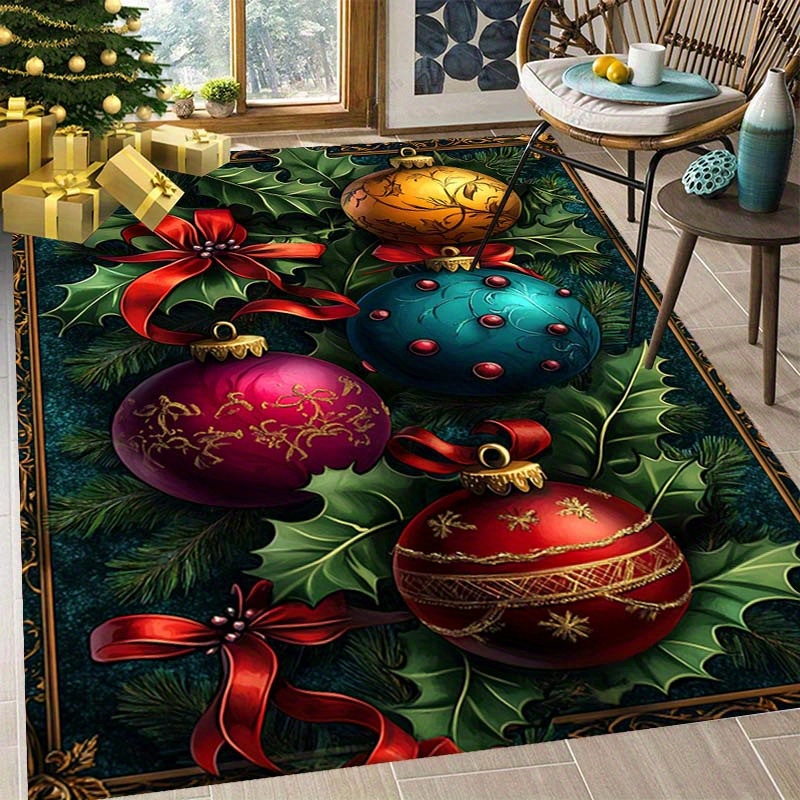 Home Textiles Classic Fashion - Natal holly leaf moda impressão casa
