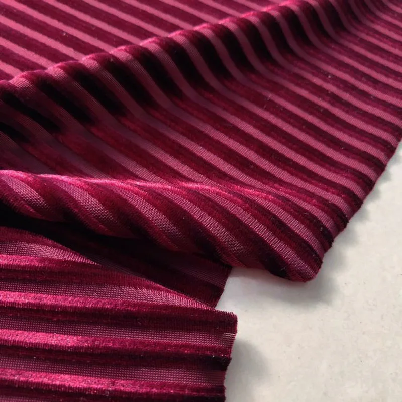 Home Textiles Luxury Curtains - Tecido de veludo lindo tecido de