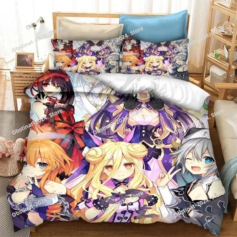 Conjunto de Cama Anime Date A  - Home Textiles Classic Fashion avaliação e preço