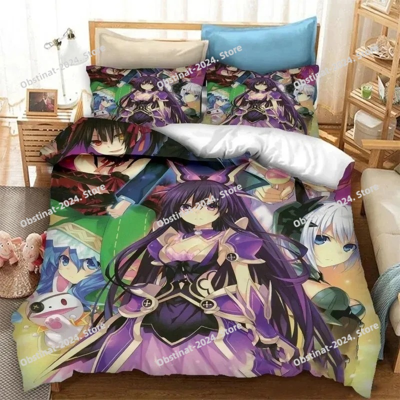 Conjunto de Cama Anime Date A  - Home Textiles Classic Fashion avaliação e preço