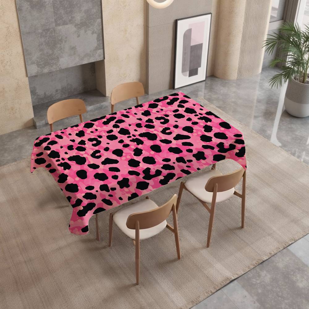 Toalha de mesa rosa com estamp - Home Textiles Classic Fashion avaliação e preço