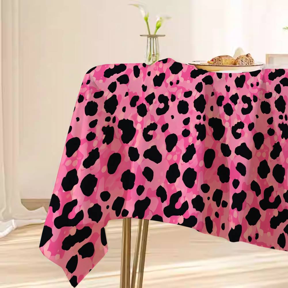 Toalha de mesa rosa com estamp - Home Textiles Classic Fashion avaliação e preço