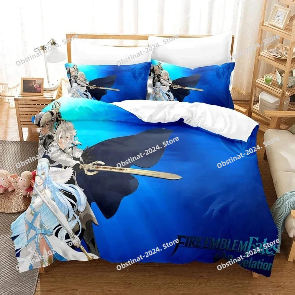 Conjuntos de cama 3D Fates, mo - Home Textiles Classic Fashion avaliação e preço