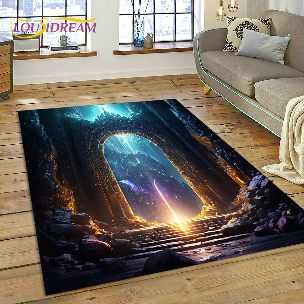 Ilusão templo de deus porta po - Home Textiles Online avaliação e preço