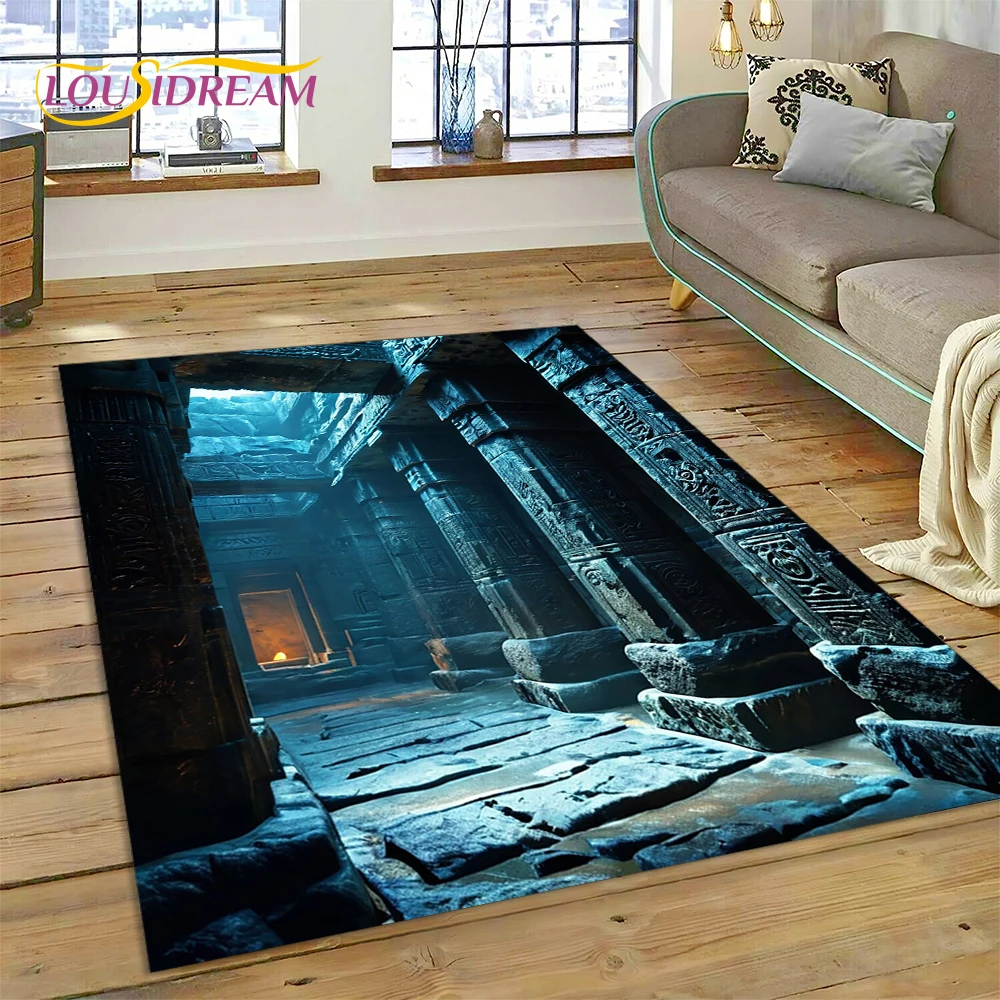 Ilusão templo de deus porta po - Home Textiles Online avaliação e preço