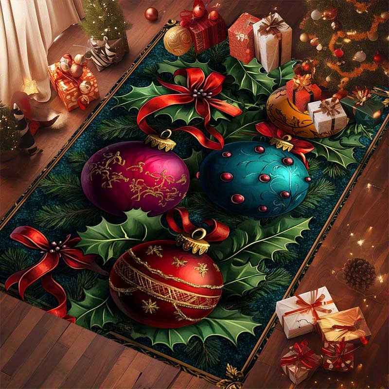 Natal holly leaf moda impressã - Home Textiles Classic Fashion avaliação e preço