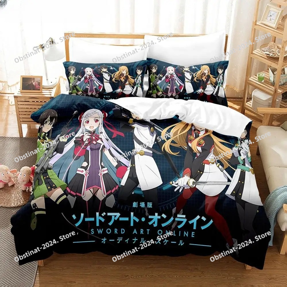 Anime espada arte on-line conj - Home Textiles Online avaliação e preço
