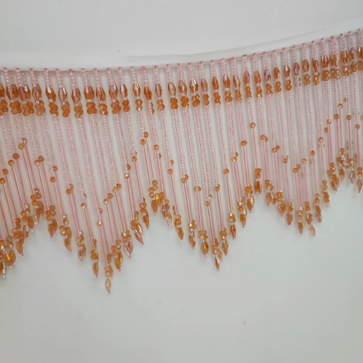 Guarnição de franja com contas - Home Textiles Luxury Curtains avaliação e preço
