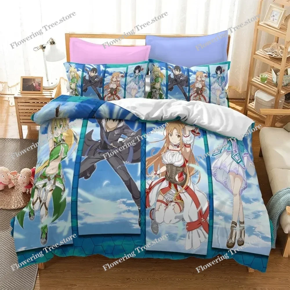 Conjunto de Cama Anime Sword A - Home Textiles Online avaliação e preço