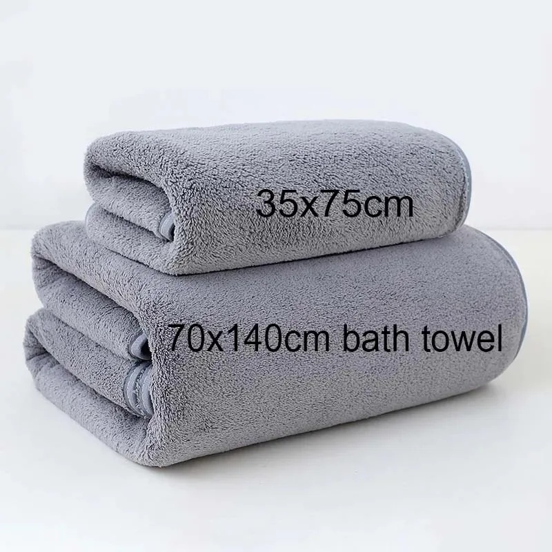 Cinza rosa cor sólida coral ve - Home Textiles Towel Set avaliação e preço