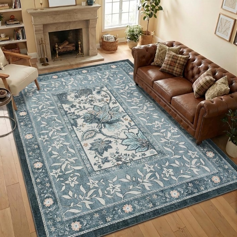 Tapete Retrô com Estampa Botân - Home Textiles Online avaliação e preço