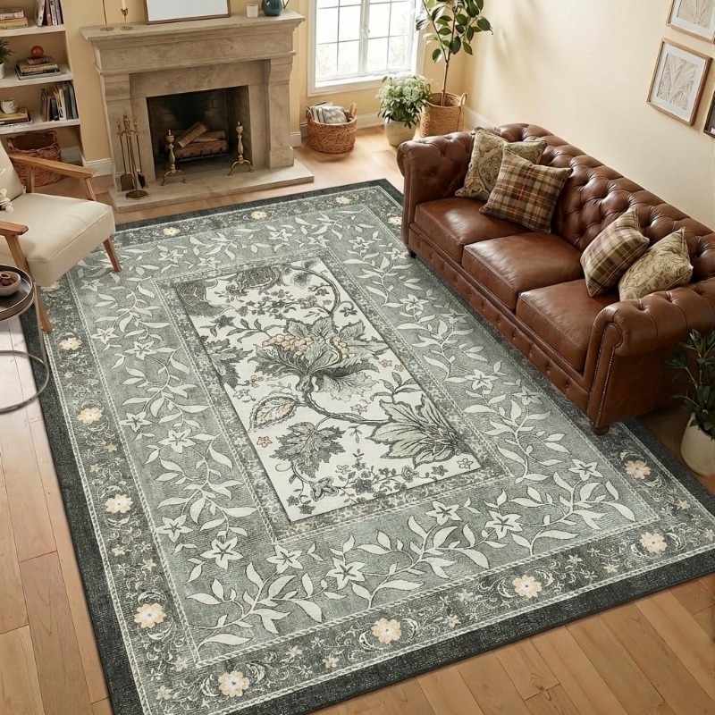 Tapete Retrô com Estampa Botân - Home Textiles Online avaliação e preço